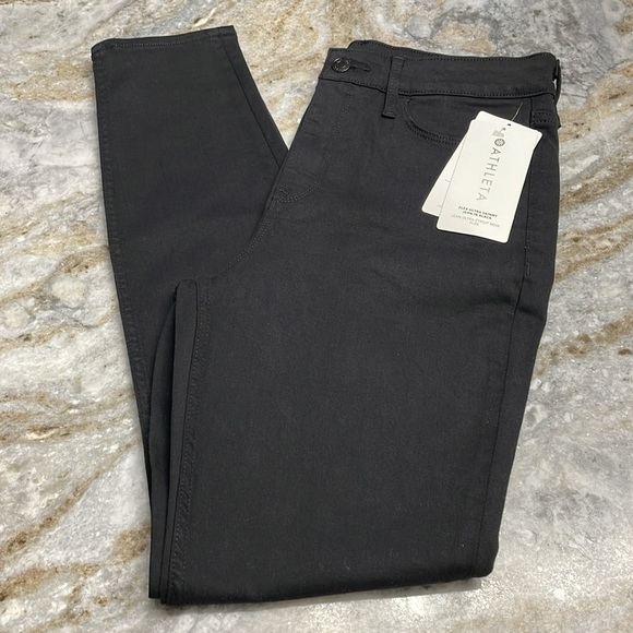 NWT Athleta Flex Ultra Skinny Jean in Black size 10 style 631647 - Picture 3 of 12